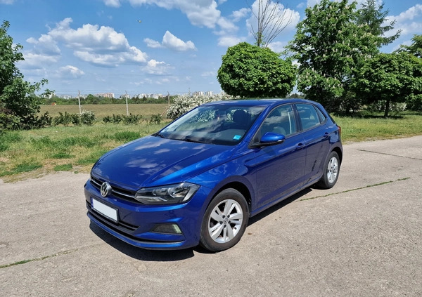 Volkswagen Polo cena 45500 przebieg: 118000, rok produkcji 2018 z Warszawa małe 121
